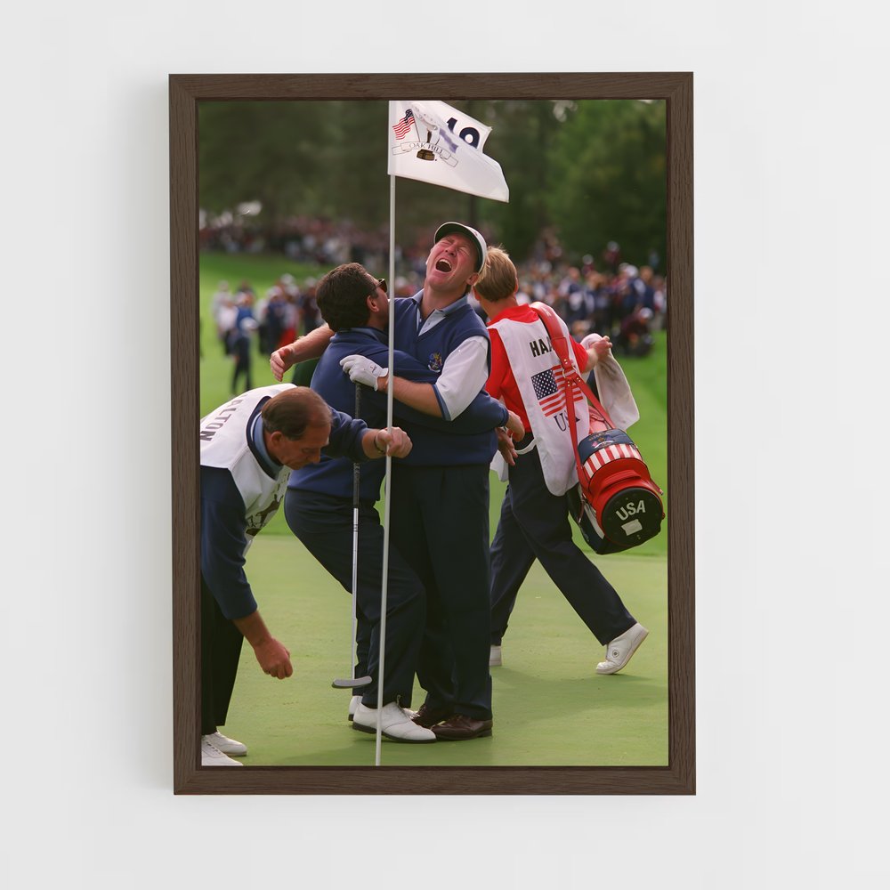 Poster Le Drapeau de la Victoire – affiche Golf (vue 5)